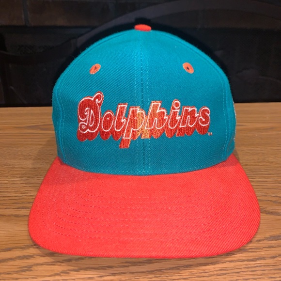 Vintage 90s The Game Miami Dolphins Snapback Hat